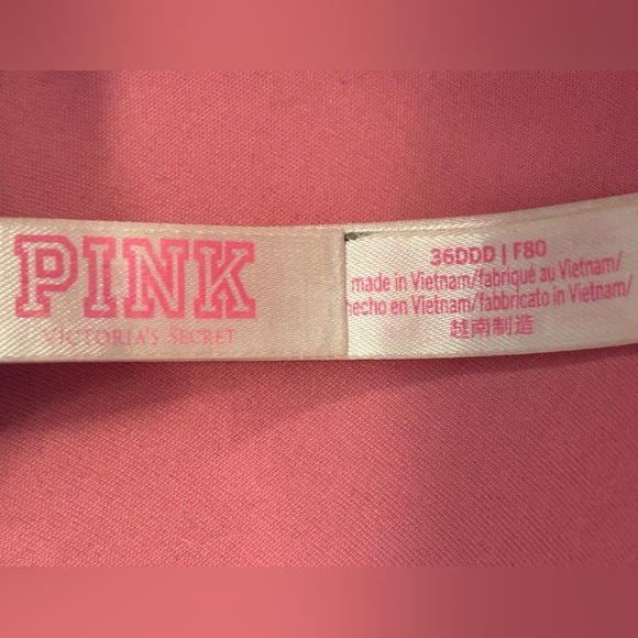 PINK VICTORIAS SECRET LEOPARD PRINT BRA - Picture 5 of 5